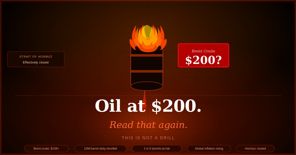 Read more about the article The Strait That Could Break the World Economy